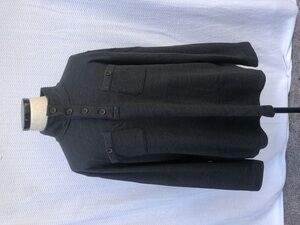 Lucky Brand Charcoal Gray Mens Sweater Pullover Long Sleeve Size XXL